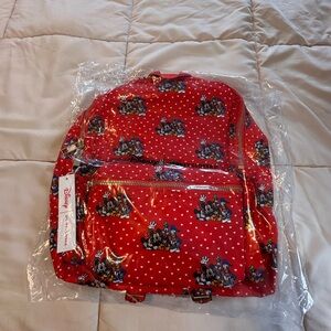 Red Stoney Clover Lane Disney Full Size Backpack